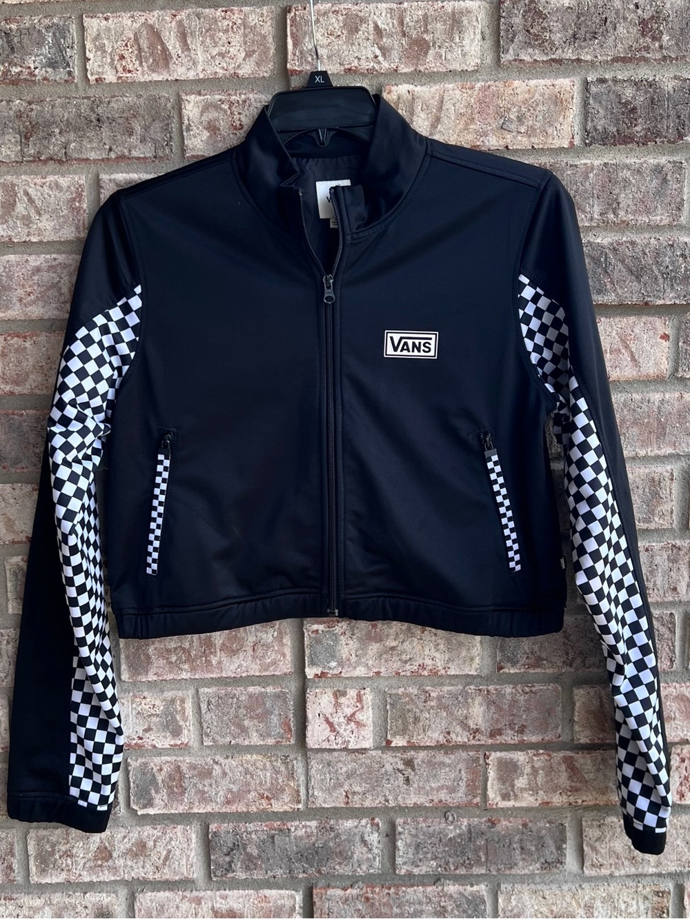 🍒💣 Vans track suit style cropped jacket
